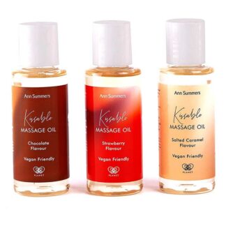 Ann Summers Kissable Massage Set 3 X 50ml