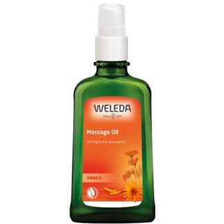 Weleda Arnica Massage Oil, Strengthens And Warms, Recommended By Physiotherapists, 100ml